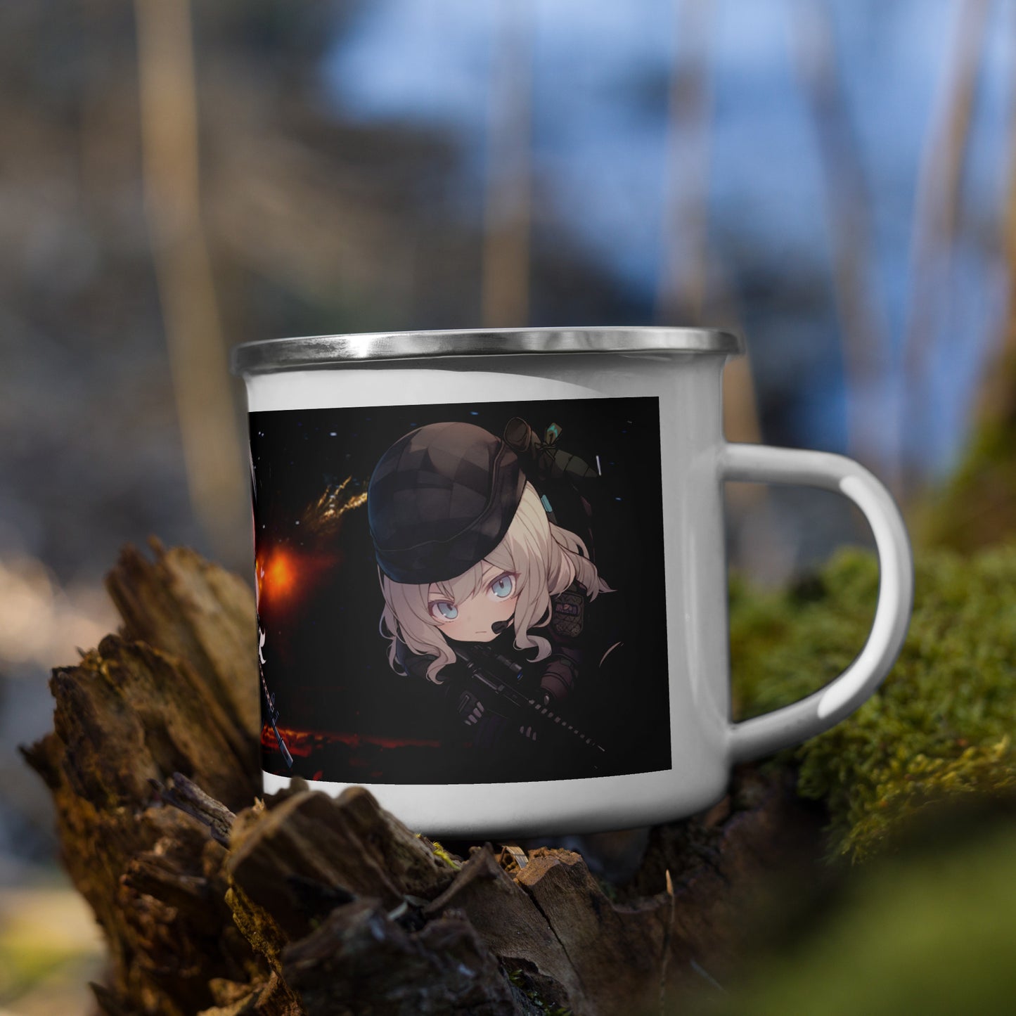 Assault Element Enamel Mug