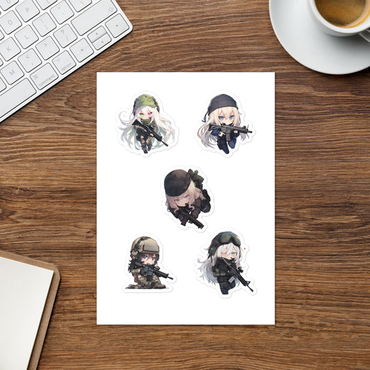 "Security 1-1" Sticker sheet